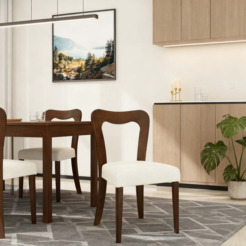 Ensemble de 2 chaises de salle à manger modernes combinant style, confort et durabilité pour des expériences culinaires élégantes
