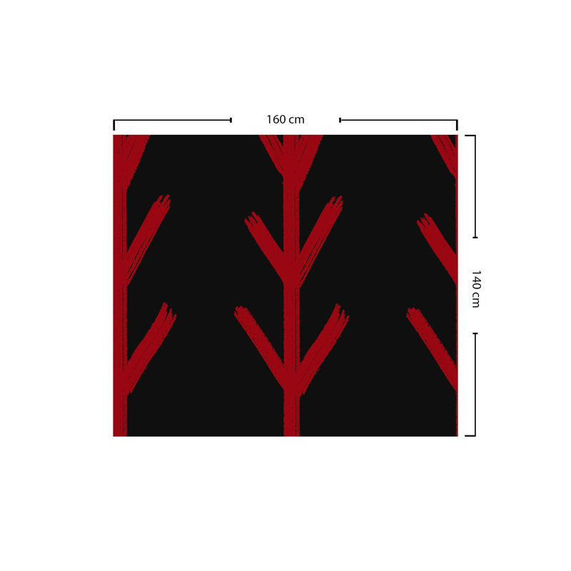 East Urban Home kitchen decoration, tablecloth, 140 x 160cm - Designed and made in Turkey