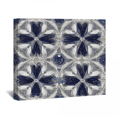 Toile à motif complexe - décoration murale géométrique