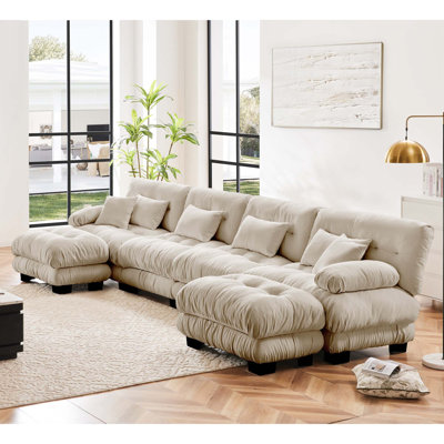 Canapé modulaire polyvalent pour le salon, améliorant le confort et le style