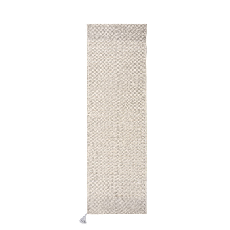 Hand Hooked Area Rug in Almond, Runner 2'6 x 8
