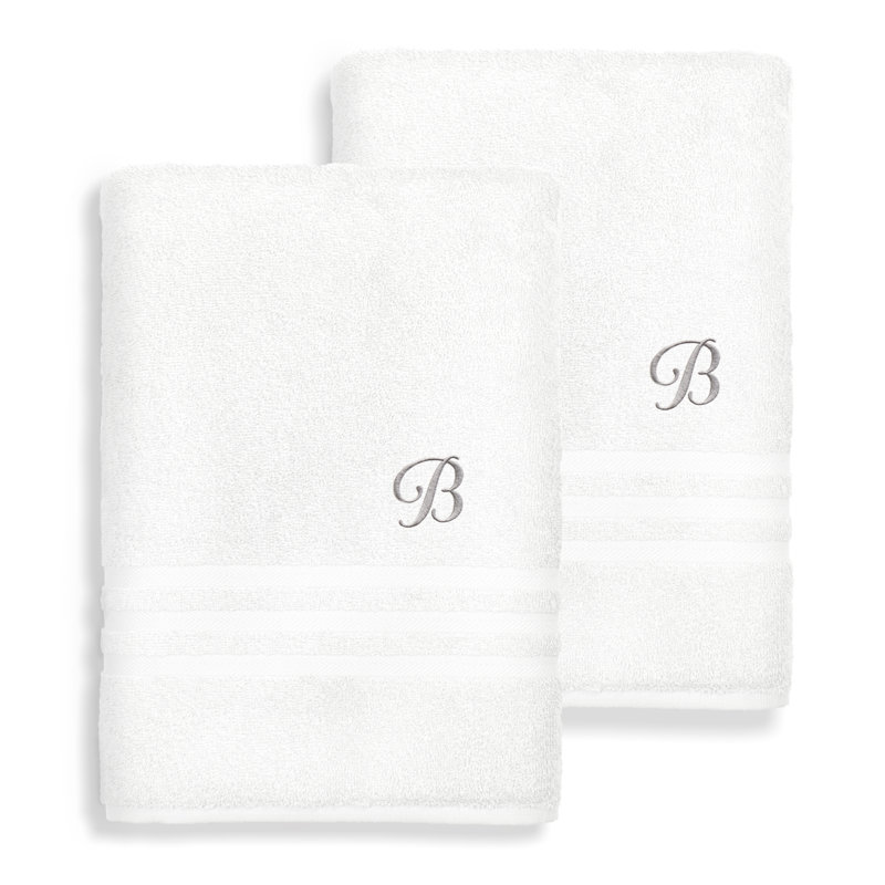 Denzi Bath Towel, B, White