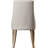 Tufted Cotton Upholstered Parsons Chair-132286849