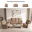 Fauteuil inclinable électrique oscillant Hayes - Taupe-458035308