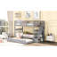 Lit superposé avec lit gigogne en bois massif Twintwin - Polyvalent pour toutes les pièces-735234788