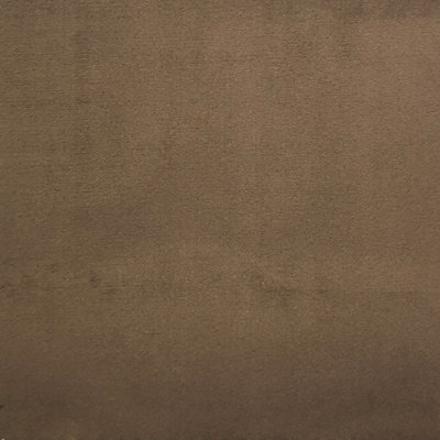 Velluto Fabric | Solid Velvet Fabric | Color Mocha