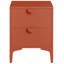 Andreita 45cm W Steel Bedside Table-1545029838