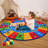 Kids Rug Playroom Rug Mat with ABC Alphabet Rug Number Alphabet Shape Fruit Learning Educational Area Rug - Large Non-Slip Kids Room Play Mat-231711698