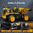 ANPABO 12V Ride on Dump Truck with Remote Control,Electric Dump Bed, Ride on Car for Kids,EVA Tires-66642319