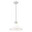 Marquette 12 inch Brushed Nickel 1 Light Pendant-123223096