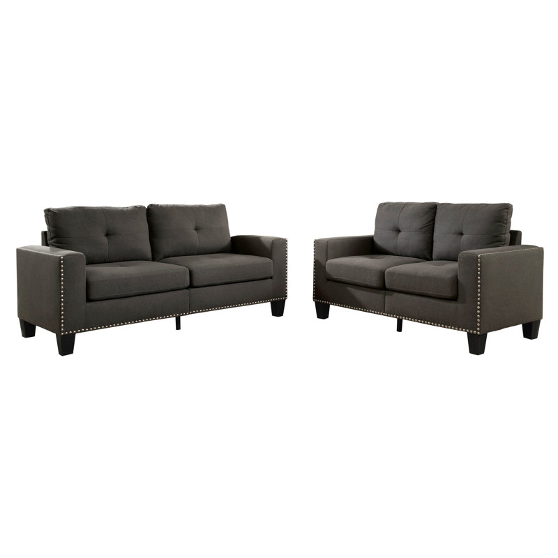 Boucher Berau Fabric 2-Piece Sofa Set