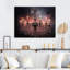 «Chandelier Whispering Shadows I», reproduction sur toile-771781706-771781709