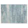 Machine Washable Indoor/Outdoor Xhevrie Teal Rug