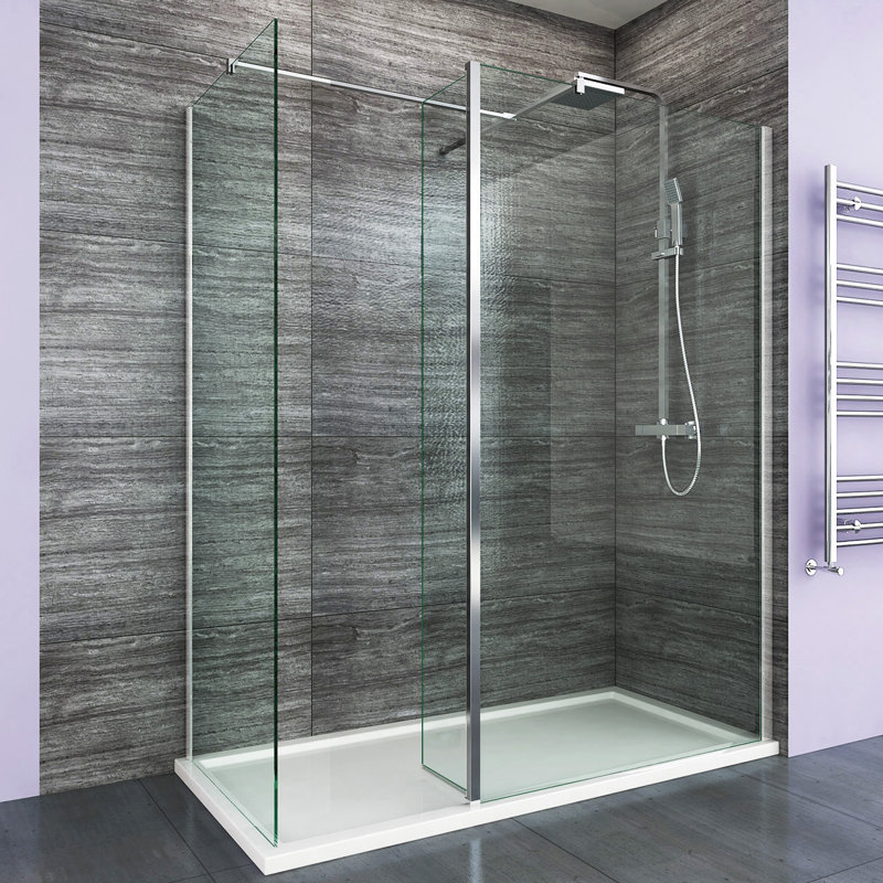 Heathcote Rectangular Walk In Shower Enclosure, 190 H  x 70 W  x 70 D