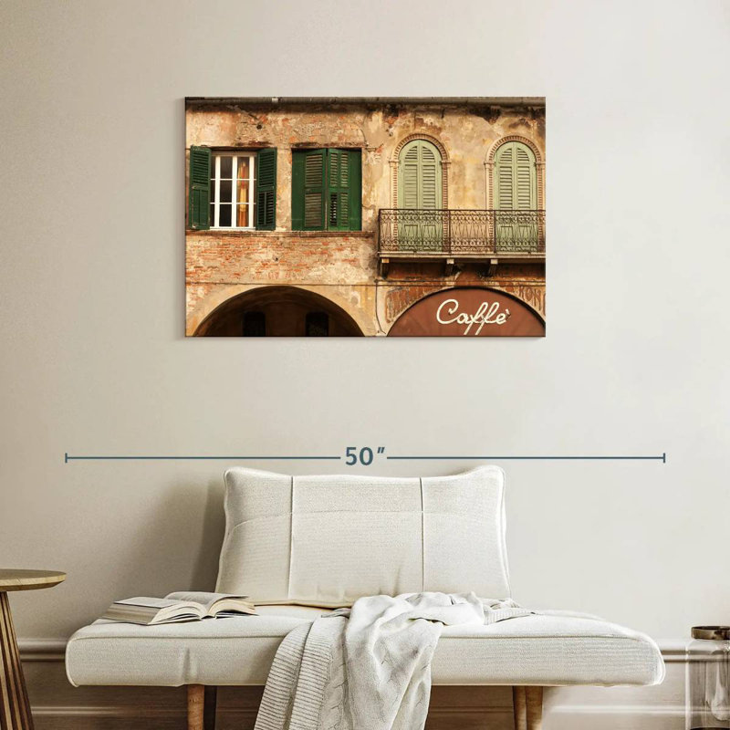 Lilie Cafe In Verona, 24" H x 36" W