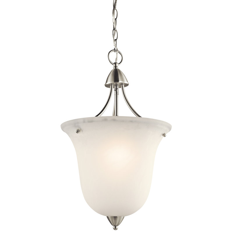 Nicholson 1 - Light Single Pendant, Brushed Nickel