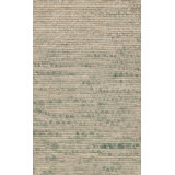 Mystique Hand Knotted Wool Geometric Area Rug in Green