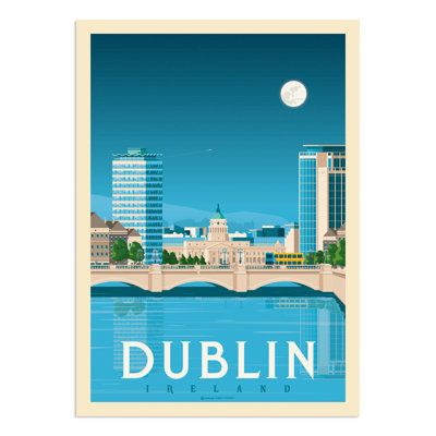 Dublin by Olahoop - No Frame Print