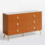 Commode double 6 tiroirs l 47,2 po