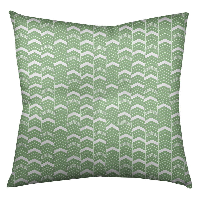Coussin Rhonda, 30 po x 30 po, Vert