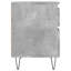 Rowlands 40cm W Metal Bedside Table-1431370447
