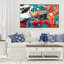 « abstract colors », reproduction de peinture à l’acrylique sur toile tendue-29334365