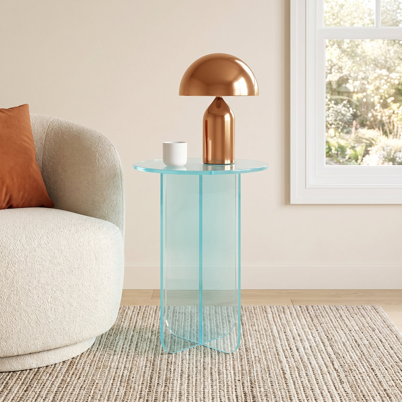 Vinci End Table, 22" H x 16" W x 16" D
