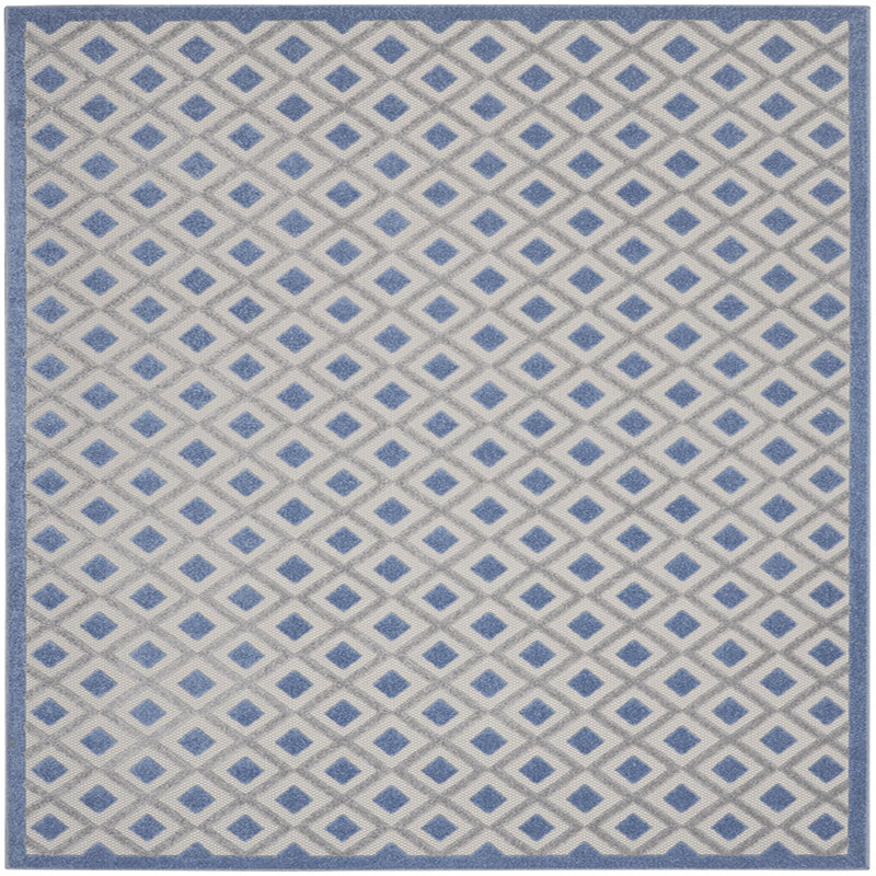 Amamda Geometric Indoor / Outdoor Rug, Rectangle 7' x 10'