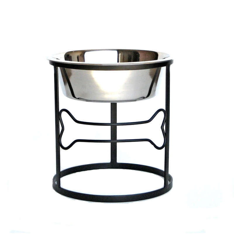 Elevated Feeder, Black, Small (1 qt.)