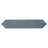 Hoku 2.5 in. x 13 in. Glossy Ceramic Picket Wall Tile-52509216