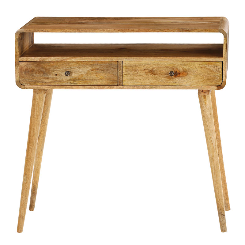 Addison 92cm Solid Wood Console Table, Oakish