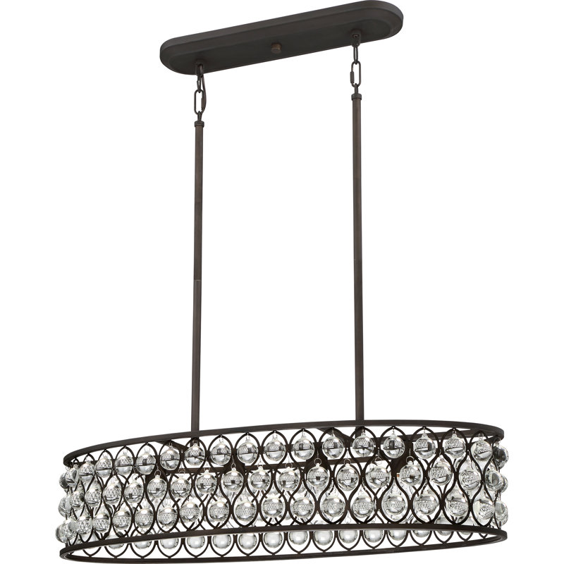 Luminaire suspendu à 4 lumières pour îlot de cuisine