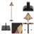 Floor Lamp with Double Pull Chains-865647623