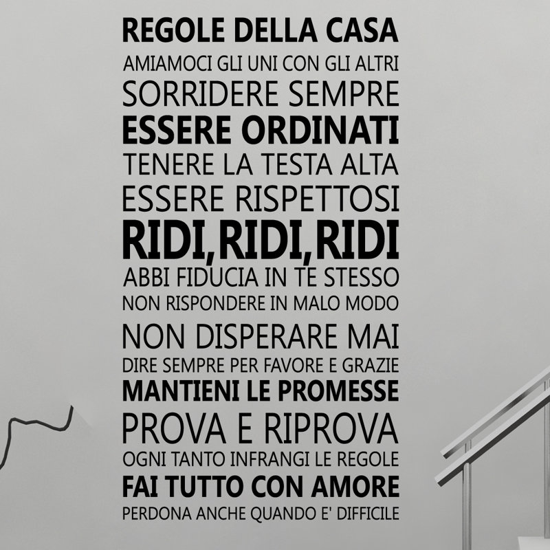 Non-Wall Damaging Wall Decal