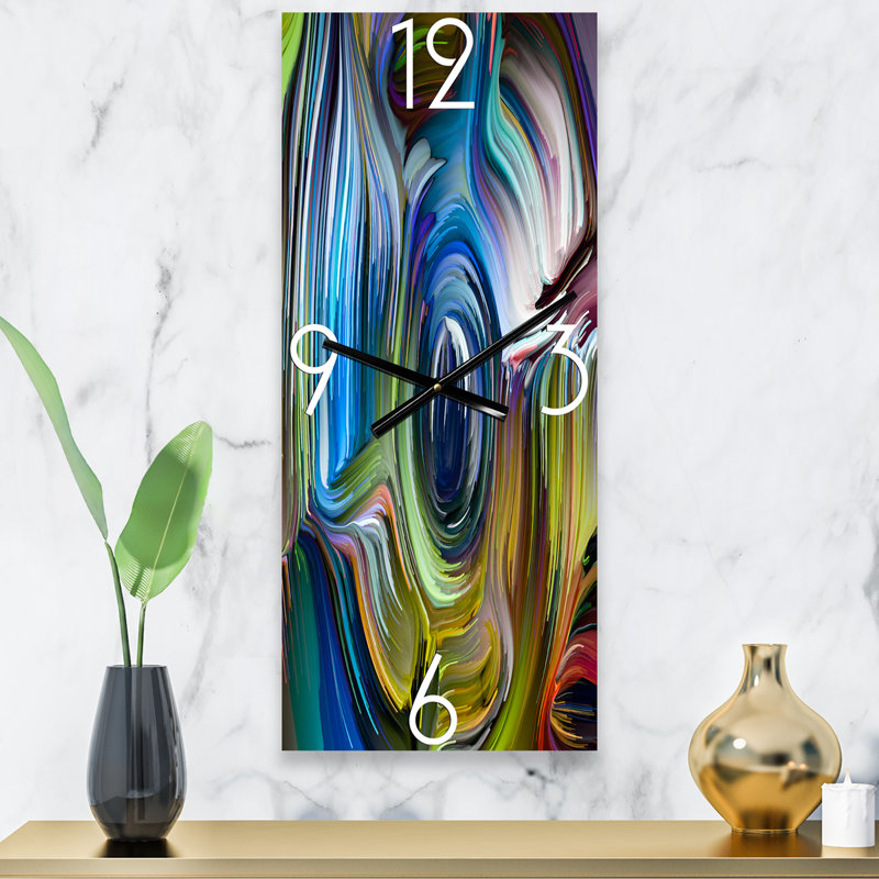 Colour Fusion - Modern Wall Clock, Small