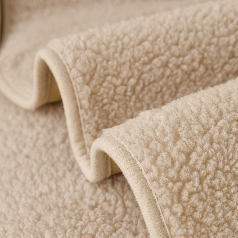Ensemble de protection pour meubles inclinables en Sherpa Plush avec envers antidérapant, housses d'accoudoirs et poches latérales pour chaise, causeuse et canapé à 3 places