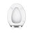 Slow-Close Elongated Non-Slip Toilet Seat