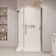 OVE Decors Pasadena 48 In. W X 36 In. D X 74 3/4 In. H Corner Frameless Pivot Shower Door Kit  With Base Pan, 2025