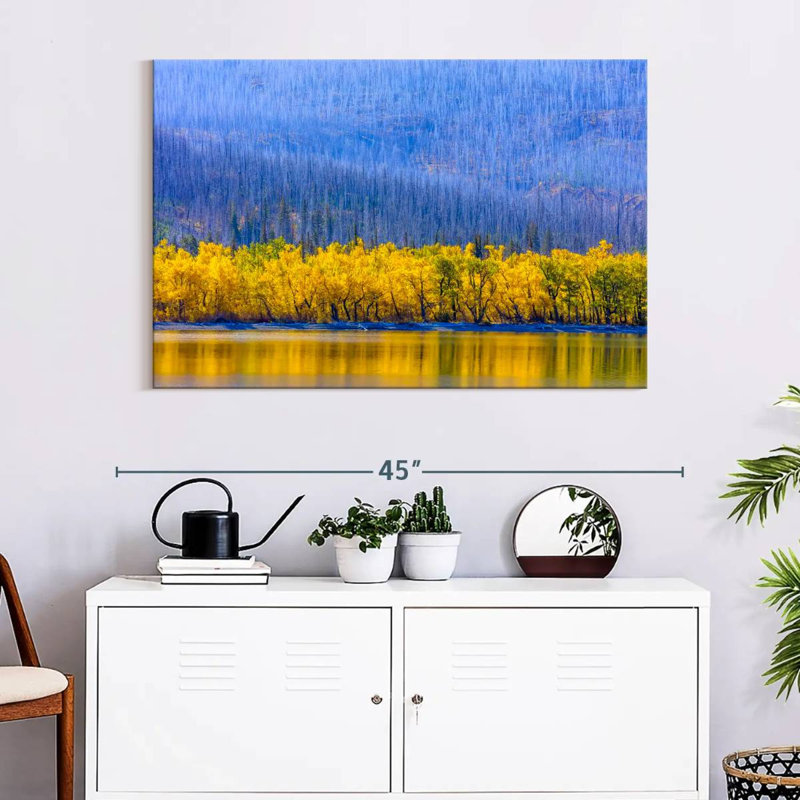Alvord Glacier Park Autumn, 26" H x 39" W