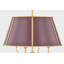 Cambridge Chandelier in Aged Brass/Soft Crimson by Mark D. Sikes-1361583479-1361583477-1361583476