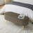 Oval Storage Bench With Metal Legs-1924148045