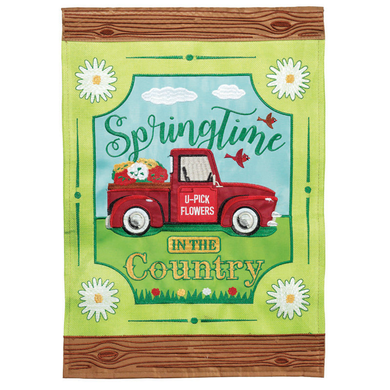 Drapeau de jardin en polyester 1 pi 6 po x 1 pi Koehler