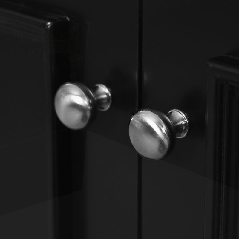 Ensemble de meuble-lavabo avec lavabo en céramique, Noir, noir, noir, noir
