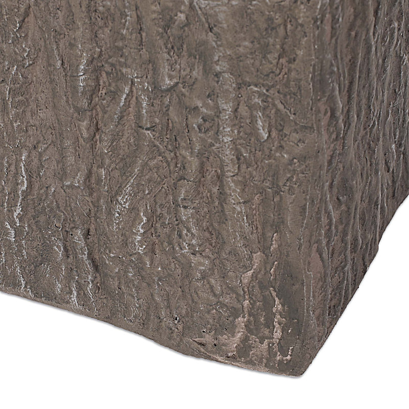 PLANTER, Rectangular shaped flowerpot.Planter pot, 20.28" H x 9.03" W x 8.97" D