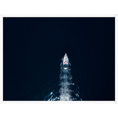 Lone Adventurer Framed Photographic Print