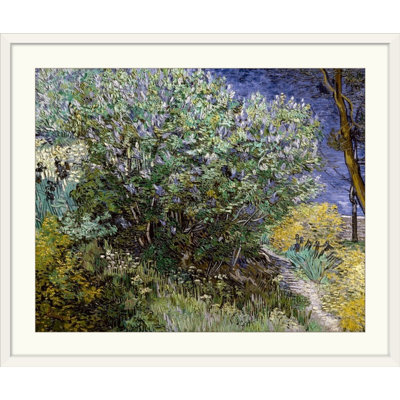 «Lilac Bush» par Vincent Van Gogh, reproduction d'art