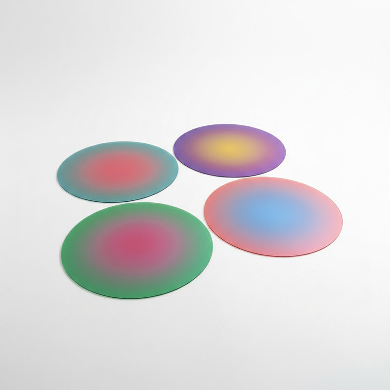 Modular Acrylic Round Placemats