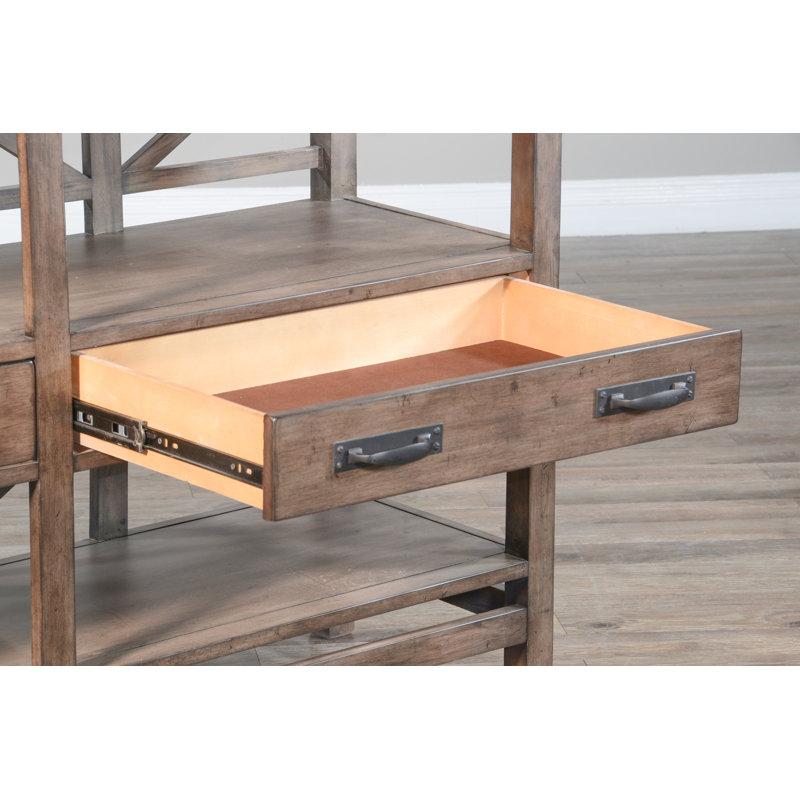 Buffet en bois massif 60 po Katharyn