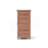 Potting Bench With Storage Cabinet And Metal Table Top For Outdoor Storage Patio, Garden Furniture Wood Workstation Coffee 31X17x36''
