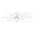 Matte Black Integrated Led 6 Speed Color Changing Indoor Ceiling Fan With Light And Remote-1270113929